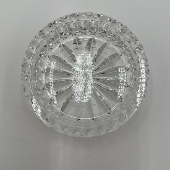 - Waterford Crystal Round Trinket Box and Lid - Picture 9 of 16